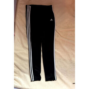 Adidas DP2382 Women's Jogger 3 Stripe Essentials Pant Size Small - Black